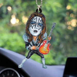 KISS x Ace Frehley Custom shape 2-sided Acrylic Car Ornament - TMTHU1552
