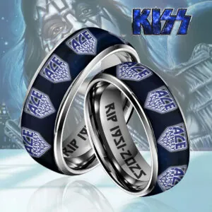 KISS x Ace Frehley Custom Alloy Ring - TMTHU1591