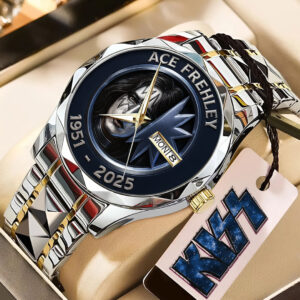 KISS x Ace Frehley Alloy Luxury Quartz Watch - TMTHU1955