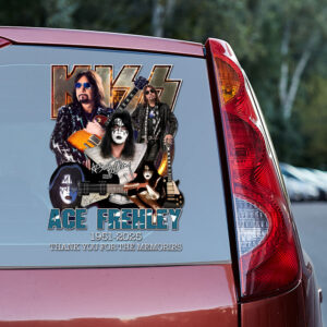 Kiss x Ace Frehley 3D Car Sticker - TMTHU1668