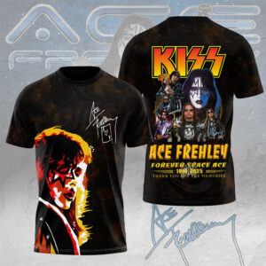 KISS x Ace Frehley 3D Apparel - TMTHU1571