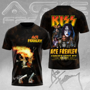 KISS x Ace Frehley 3D Apparel - TMTHU1595