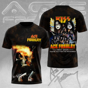 KISS x Ace Frehley 3D Apparel - TMTHU1650