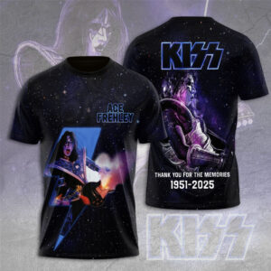 KISS x Ace Frehley 3D Apparel - TMTHU1676