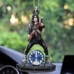 KISS x Ace Frehley Custom shape 2-sided Acrylic Car Ornament – HOATT13896