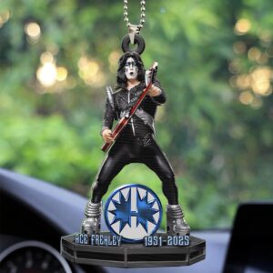 KISS x Ace Frehley Custom shape 2-sided Acrylic Car Ornament - HOATT13896