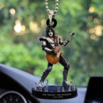 KISS x Ace Frehley Custom shape 2-sided Acrylic Car Ornament - HOATT14064