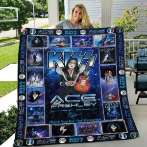 KISS x Ace Frehley Quilt Blanket - HOATT14065