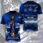 KISS x Ace Frehley 3D Apparel - GNENEW709