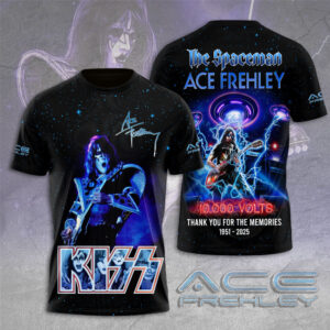 KISS x Ace Frehley 3D Apparel - GNENEW680