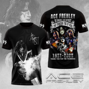 KISS x Ace Frehley 3D Apparel - GNENEW684