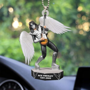 KISS x Ace Frehley Custom shape 2-sided Acrylic Car Ornament - TMTHU1613
