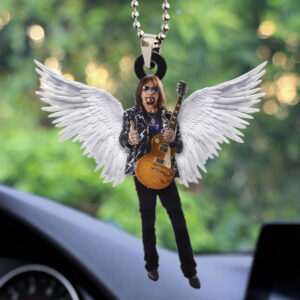 KISS x Ace Frehley Custom shape 2-sided Acrylic Car Ornament - HOATT13930