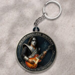 KISS x Ace Frehley Custom Shape 2-sided Keychain – HOATT13928