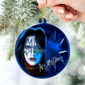 KISS x Ace Frehley Custom Shape 2-sided Acrylic Ornament – HOATT14127
