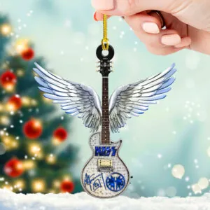 KISS x Ace Frehley Custom Shape 2-sided Acrylic Ornament – HOATT14146