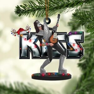 KISS x Ace Frehley Custom Shape 2-sided Acrylic Ornament – HOATT14158