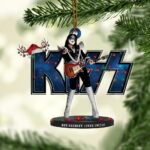 KISS x Ace Frehley Custom Shape 2-sided Acrylic Ornament – HOATT14162