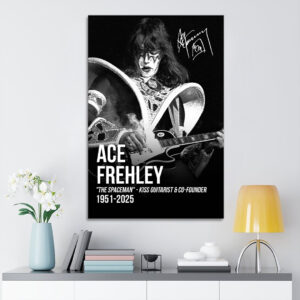 KISS x Ace Frehley Rectangle Canvas With Inner Frame - GNE4576