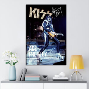 KISS x Ace Frehley Rectangle Canvas With Inner Frame - GNE4578