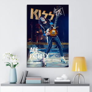 KISS x Ace Frehley Rectangle Canvas With Inner Frame - GNE4593