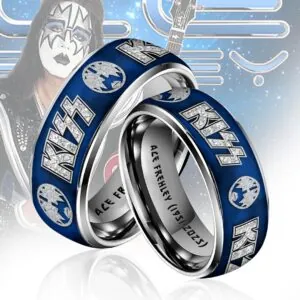 KISS x Ace Frehley Custom Alloy Ring - HOATT14136