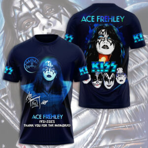 KISS x Ace Frehley 3D Apparel - HOATT13994
