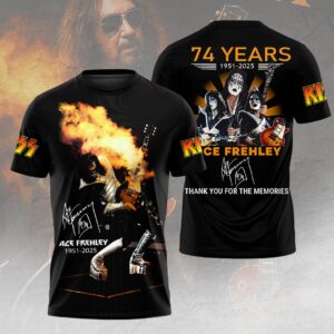 KISS x Ace Frehley 3D Apparel - HOATT14129