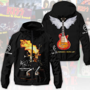 KISS x Ace Frehley 3D Windbreaker Jacket - HOATT14134