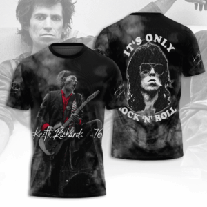 The Rolling Stones x Keith Richards 3D Apparel - ANHNV 9380