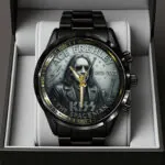 KISS x Ace Frehley Black Stainless Steel Watch – TANTN17691