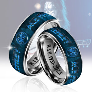 KISS x Ace Frehley Custom Alloy Ring - TANTN17578