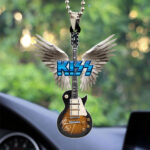 KISS x Ace Frehley Custom shape 2-sided Acrylic Car Ornament - TANTN17824