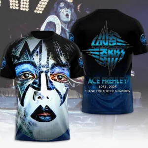KISS x Ace Frehley 3D Apparel - TANTN17571