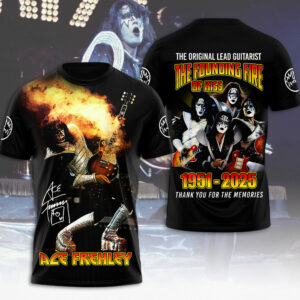 KISS x Ace Frehley 3D Apparel - TANTN17846