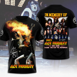 KISS x Ace Frehley 3D Apparel - TANTN17881