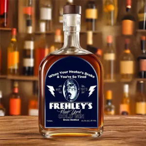 Kiss x Ace Frehley 25oz Empty Whiskey Bottle - TANTN17831