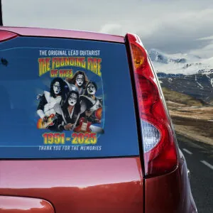 Kiss x Ace Frehley 3D Car Sticker - TANTN17601