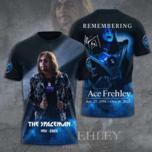 KISS x Ace Frehley 3D Apparel - TANTN17600