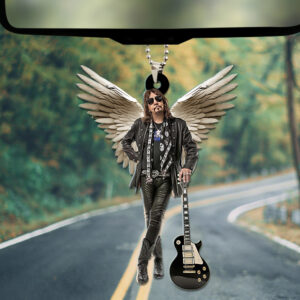 KISS x Ace Frehley Custom shape 2-sided Acrylic Car Ornament - TANTN17641