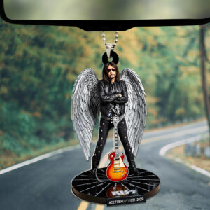 KISS x Ace Frehley Custom shape 2-sided Acrylic Car Ornament - TANTN17674