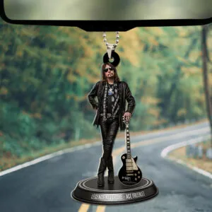 KISS x Ace Frehley Custom shape 2-sided Acrylic Car Ornament - TANTN17678