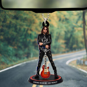 KISS x Ace Frehley Custom shape 2-sided Acrylic Car Ornament - TANTN17679