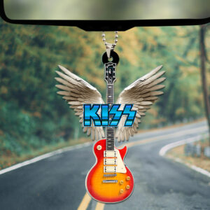 KISS x Ace Frehley Custom shape 2-sided Acrylic Car Ornament - TANTN17716