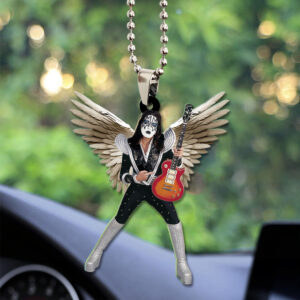 KISS x Ace Frehley Custom shape 2-sided Acrylic Car Ornament - TANTN17838