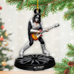 Kiss x Ace Frehley Custom Shape 2-sided Acrylic Ornament – TANTN17673