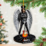 Kiss x Ace Frehley Custom Shape 2-sided Acrylic Ornament – TANTN17675