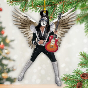 Kiss x Ace Frehley Custom Shape 2-sided Acrylic Ornament – TANTN17839
