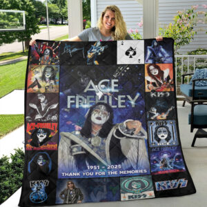 KISS x Ace Frehley Quilt Blanket - TANTN17750