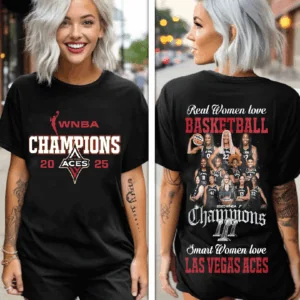Las Vegas Aces 2025 WNBA Champions 3D Apparel - TMTHU1451
